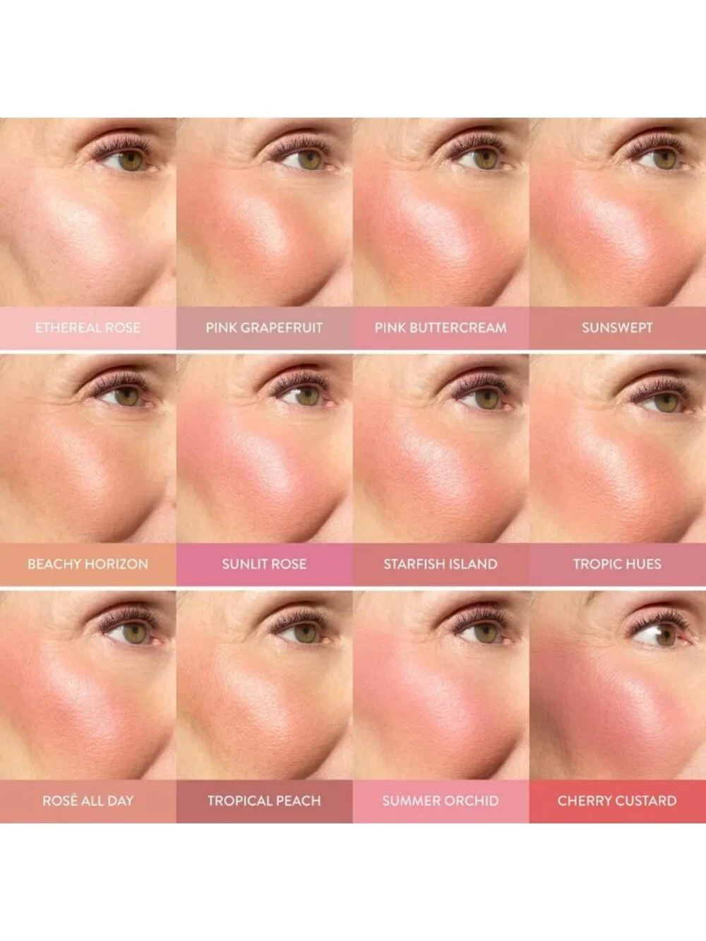 Baked Blush Powder - Tropic Hues, Radiant Color, Long-Lasting Glow, Vegan
